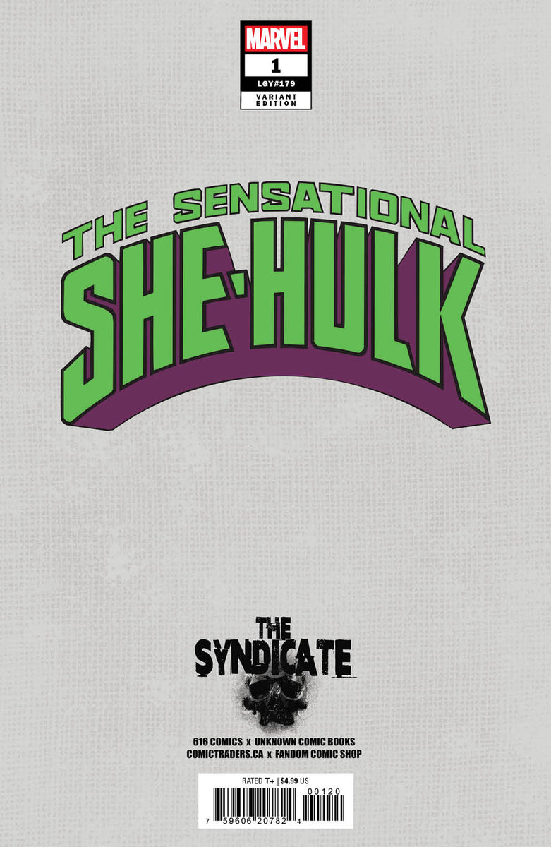 SENSATIONAL SHE-HULK #1 LOBOS 616 VENOMIZED Trade Dress Variant