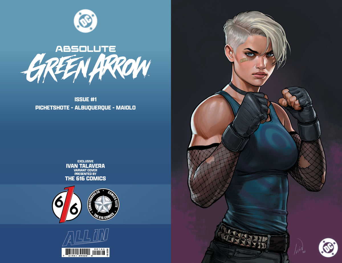 ABSOLUTE GREEN ARROW #1 IVAN TALAVERA 616 COMICS Virgin FOIL