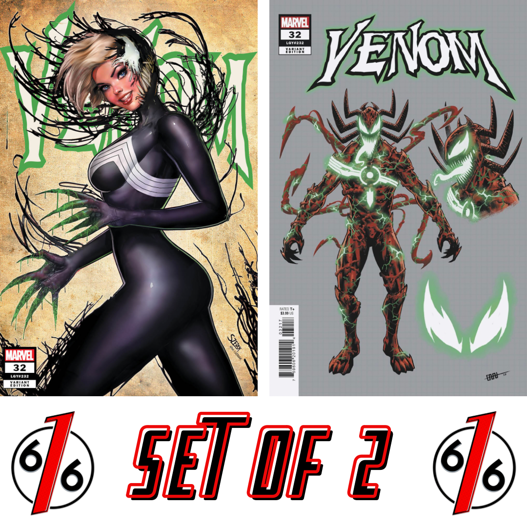 VENOM #32 NATHAN SZERDY 616 & CAFU 1:10 Design Ratio Variant LTD 3000