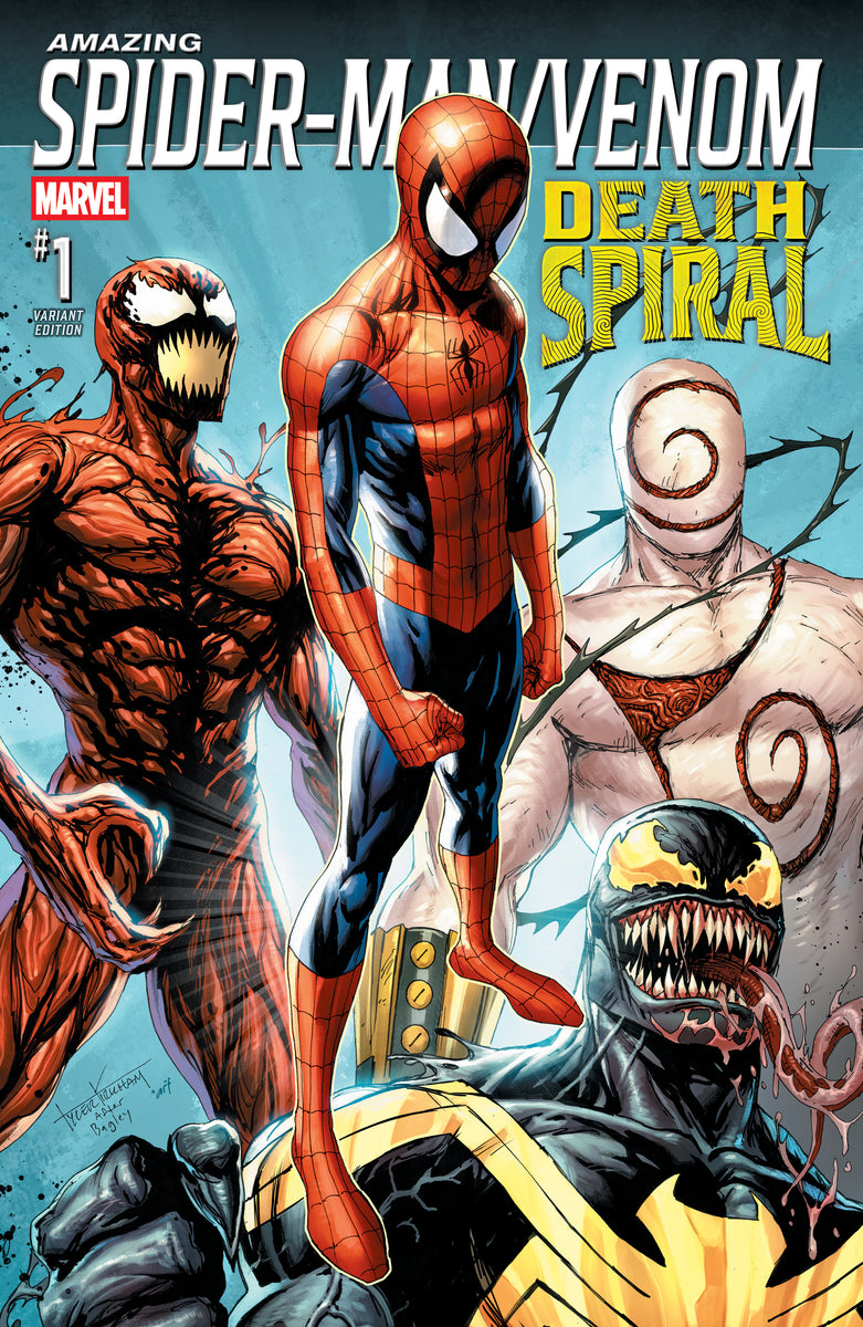 アメコミ MARVEL DC デッドプール ヴェノム スパイダーマン フラッシュ AMAZING SPIDER-MAN VENOM DEATH SPIRAL #1 TYLER KIRKHAM 616 Trade