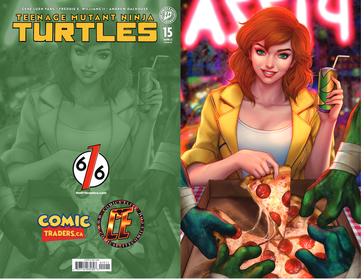 TEENAGE MUTANT NINJA TURTLES #15 ERIC WEIJIC CHEN 616 Virgin