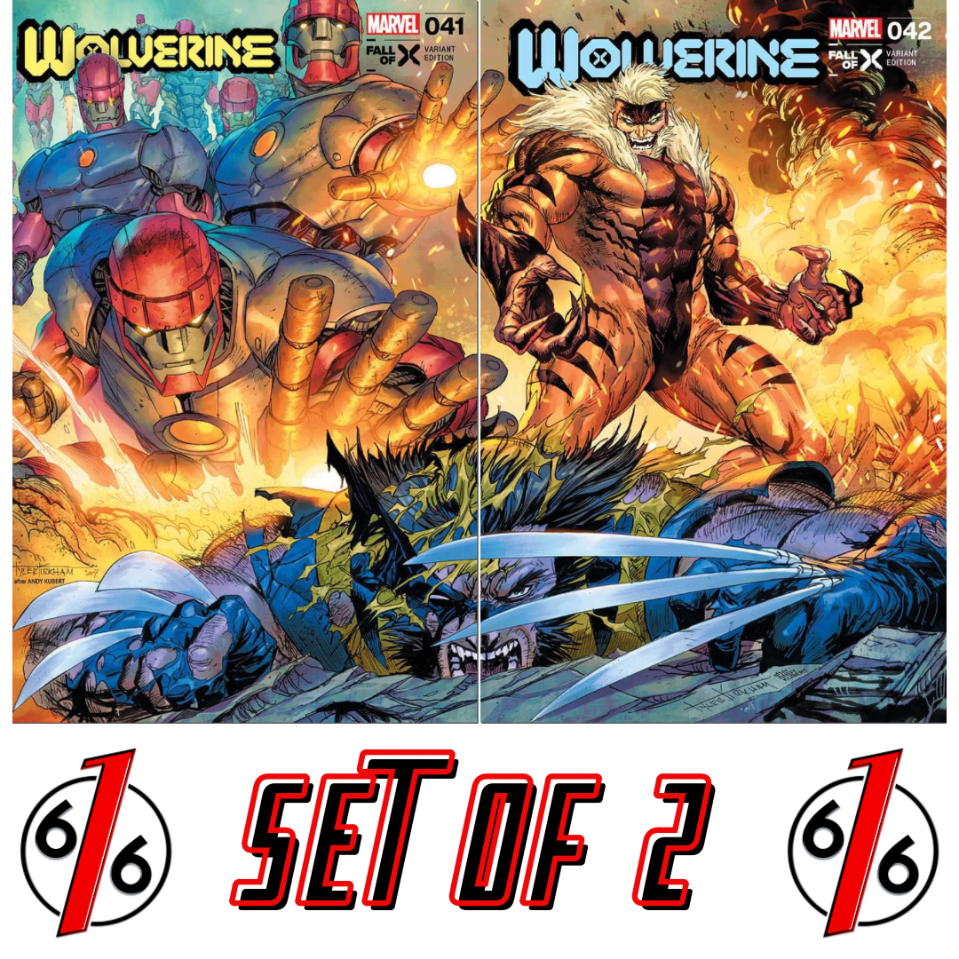 WOLVERINE #41-42 TYLER KIRKHAM Connecting Trade Dress Variant Set