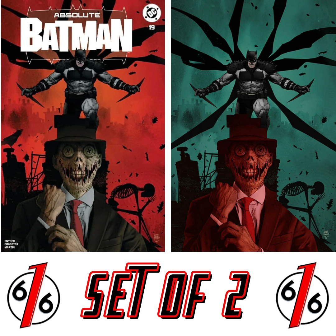 ABSOLUTE BATMAN #19 TIM BRADSTREET Trade Dress & Virgin Variant AB