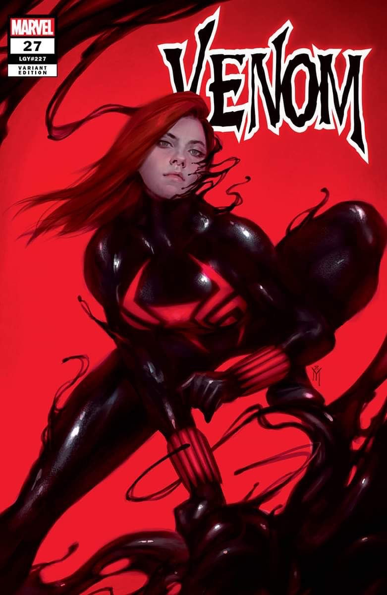 VENOM 27 MIGUEL MERCADO BLACK WIDOW Trade Dress Variant – The 616