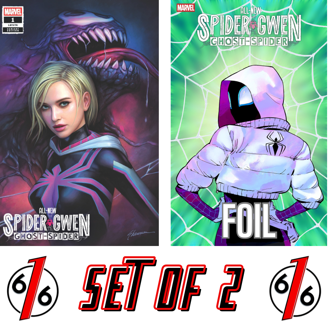 ALL-NEW SPIDER-GWEN GHOST SPIDER 1 SHANNON MAER & LOLLI Foil