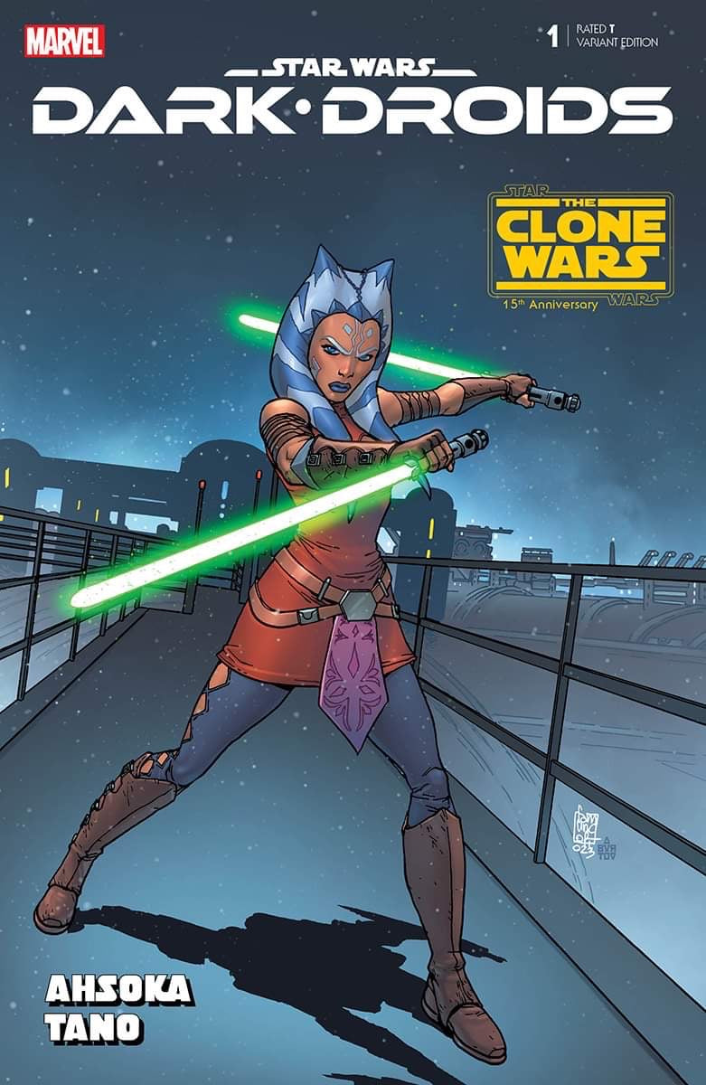 STAR WARS DARK DROIDS #1 2ND PTG CAMUNCOLI NYCC AHSOKA Trade Dress Var –  The 616 Comics