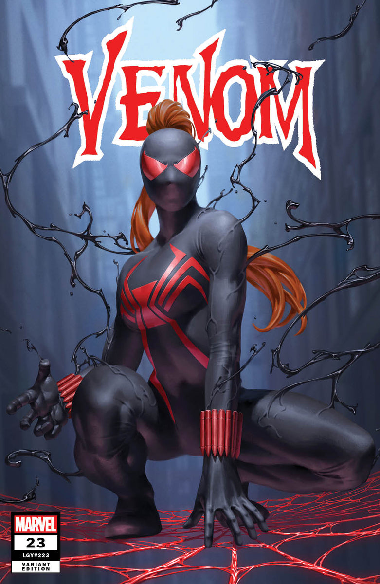 VENOM 23 & 27 YOON & LOBOS BLACK WIDOW Trade Dress Variant Set