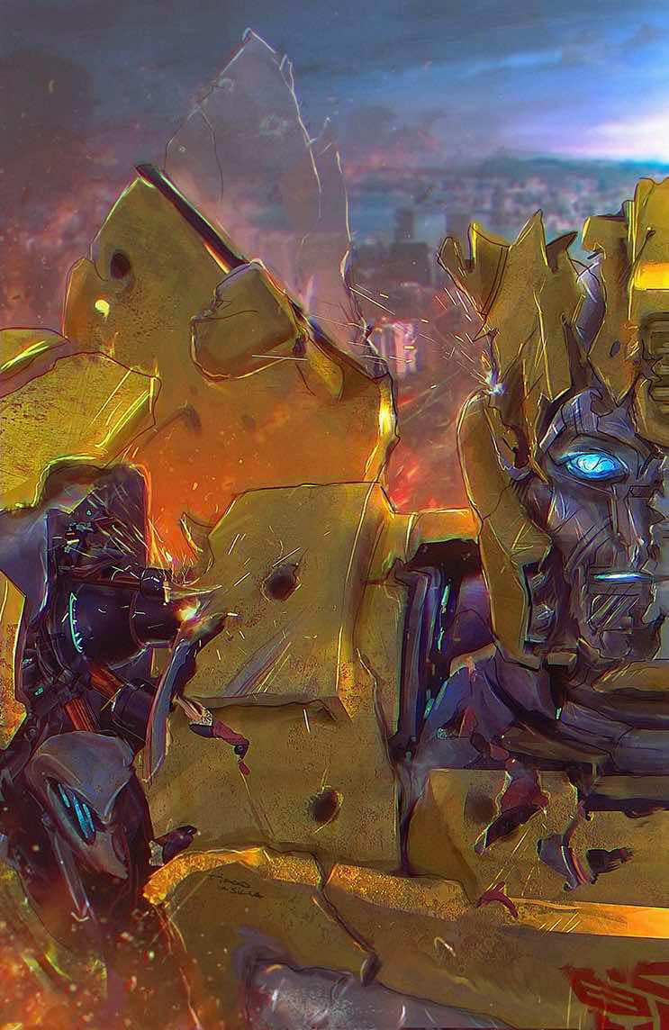 TRANSFORMERS #1 11th PTG TIAGO DA SILVA 616 BUMBLEBEE Virgin