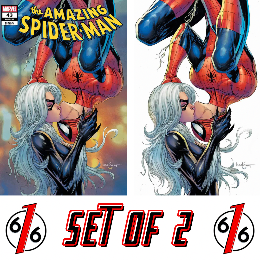 AMAZING SPIDER-MAN #43 TYLER KIRKHAM Trade Dress & Virgin Variant