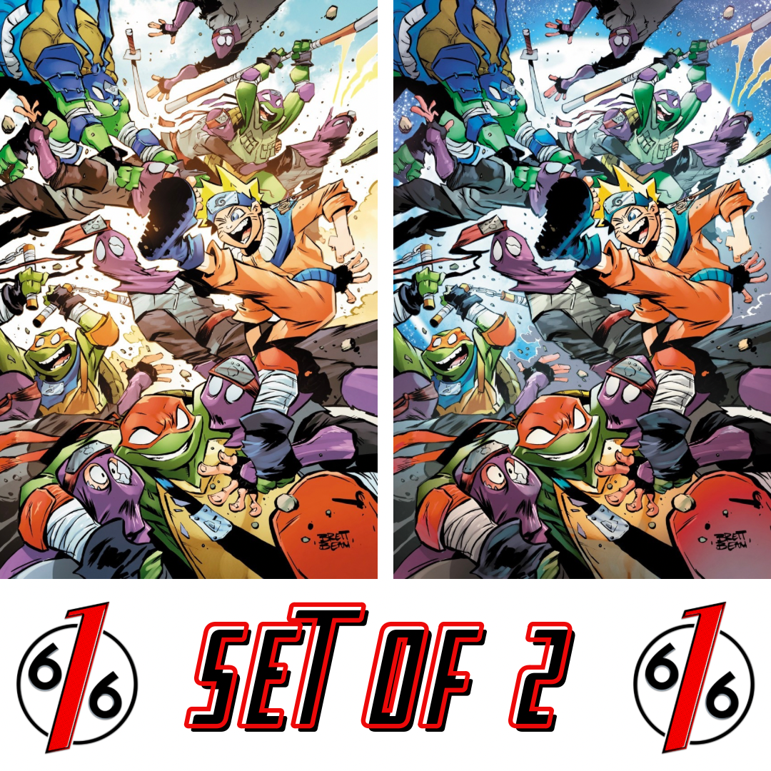 アメコミ Teenage Mutant Ninja Turtles x Godzilla #1 Variant C (Rivas