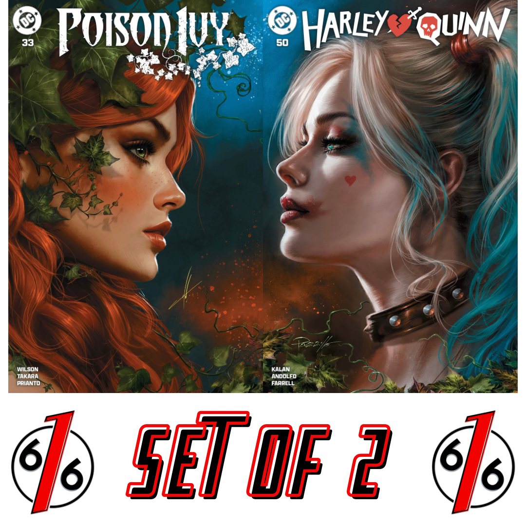 HARLEY QUINN #50 LUCIO PARRILLO & POISON IVY #33 CARLA COHEN 616