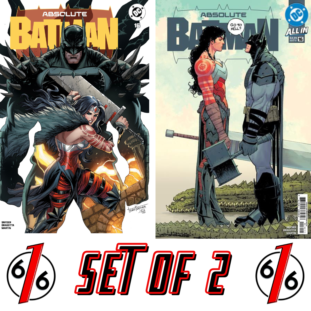 ABSOLUTE BATMAN #16 TYLER KIRKHAM 616 Variant & DRAGOTTA Cvr A Set