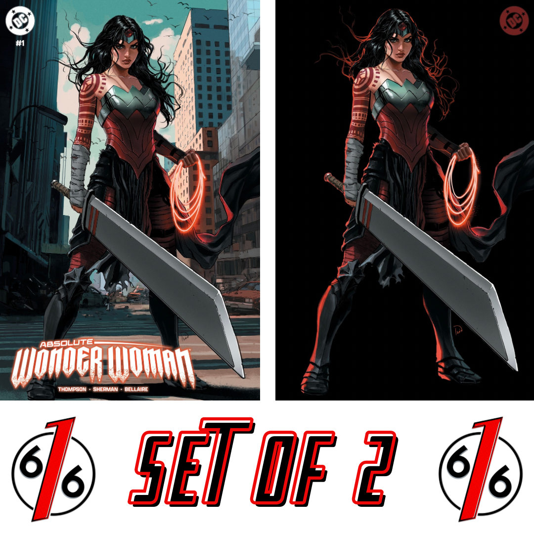 ABSOLUTE WONDER WOMAN #1 IVAN TALAVERA 616 Trade Dress & Virgin