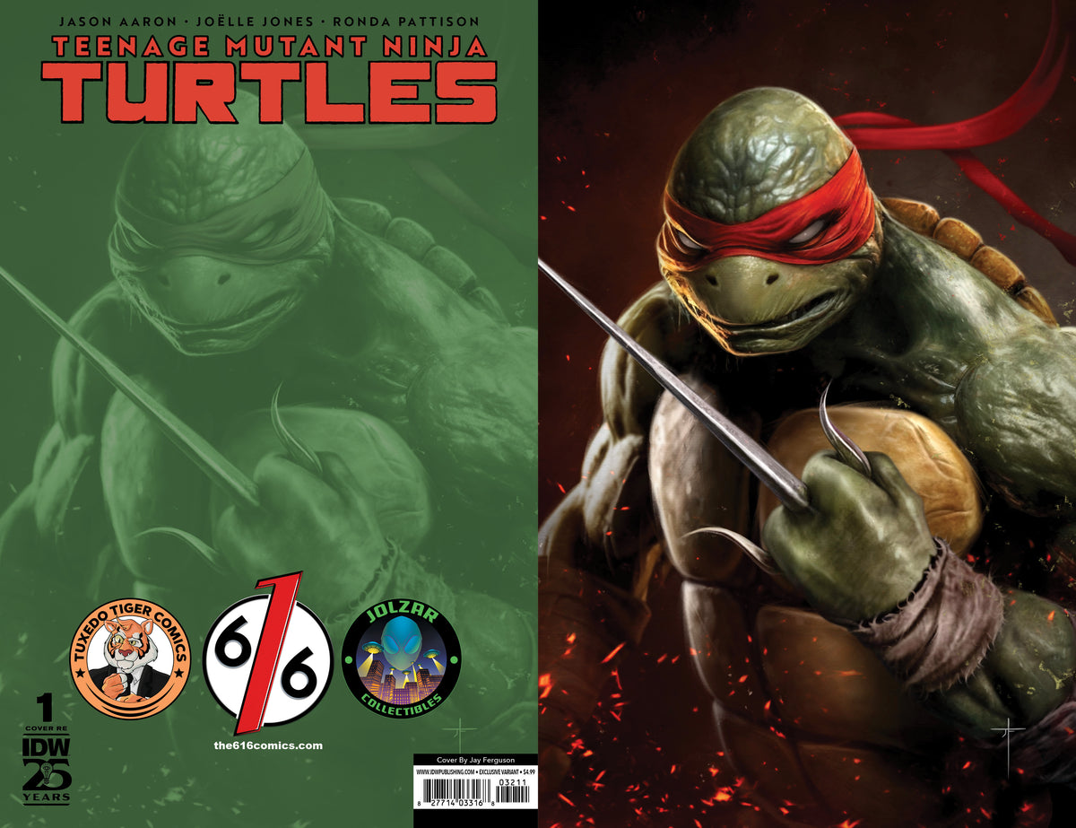 TEENAGE MUTANT NINJA TURTLES 2024 1 JAY FERGUSON Virgin Variant A LTD