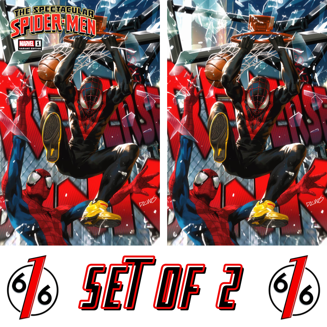 SPECTACULAR SPIDER-MEN #1 DERRICK CHEW 616 Trade Dress & Virgin