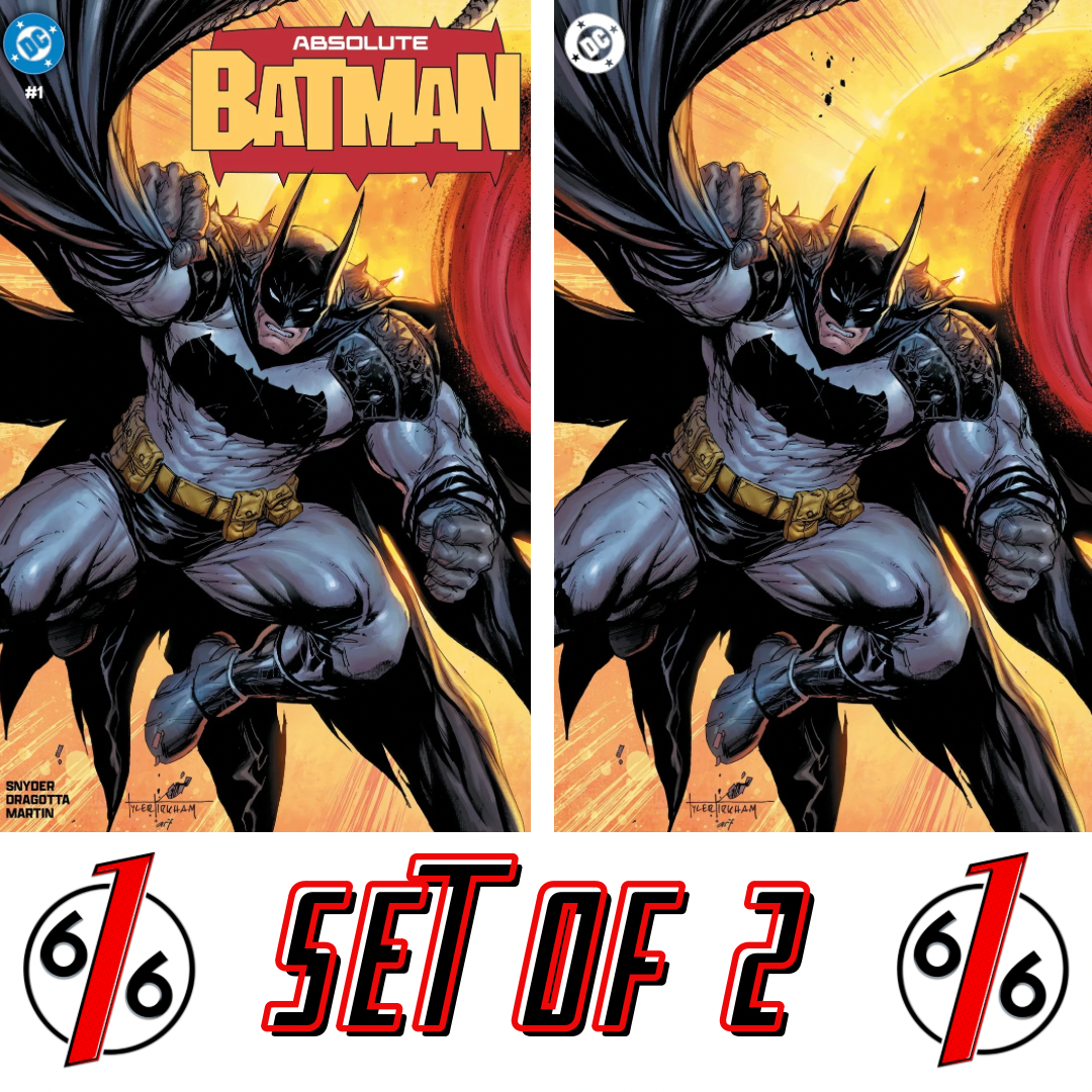 ABSOLUTE BATMAN 1 TYLER KIRKHAM 616 Variant Set LTD 1500 – The 616 ABSOLUTE BATMAN 1 TYLER KIRKHAM 616 Variant Set LTD 1500 – The 616