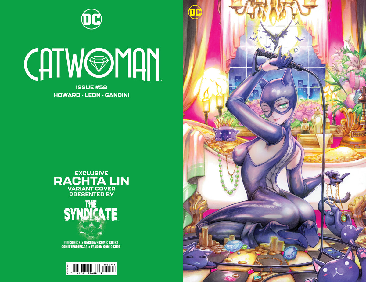 CATWOMAN #58 RACHTA LIN 616 Virgin FOIL C Variant LTD 1000 – The