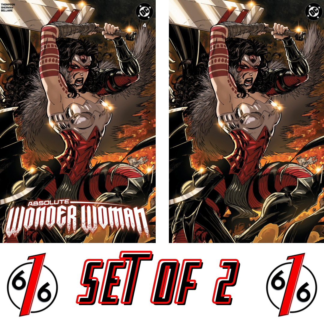 ABSOLUTE WONDER WOMAN 4 KAARE ANDREWS 616 Trade Dress & Virgin