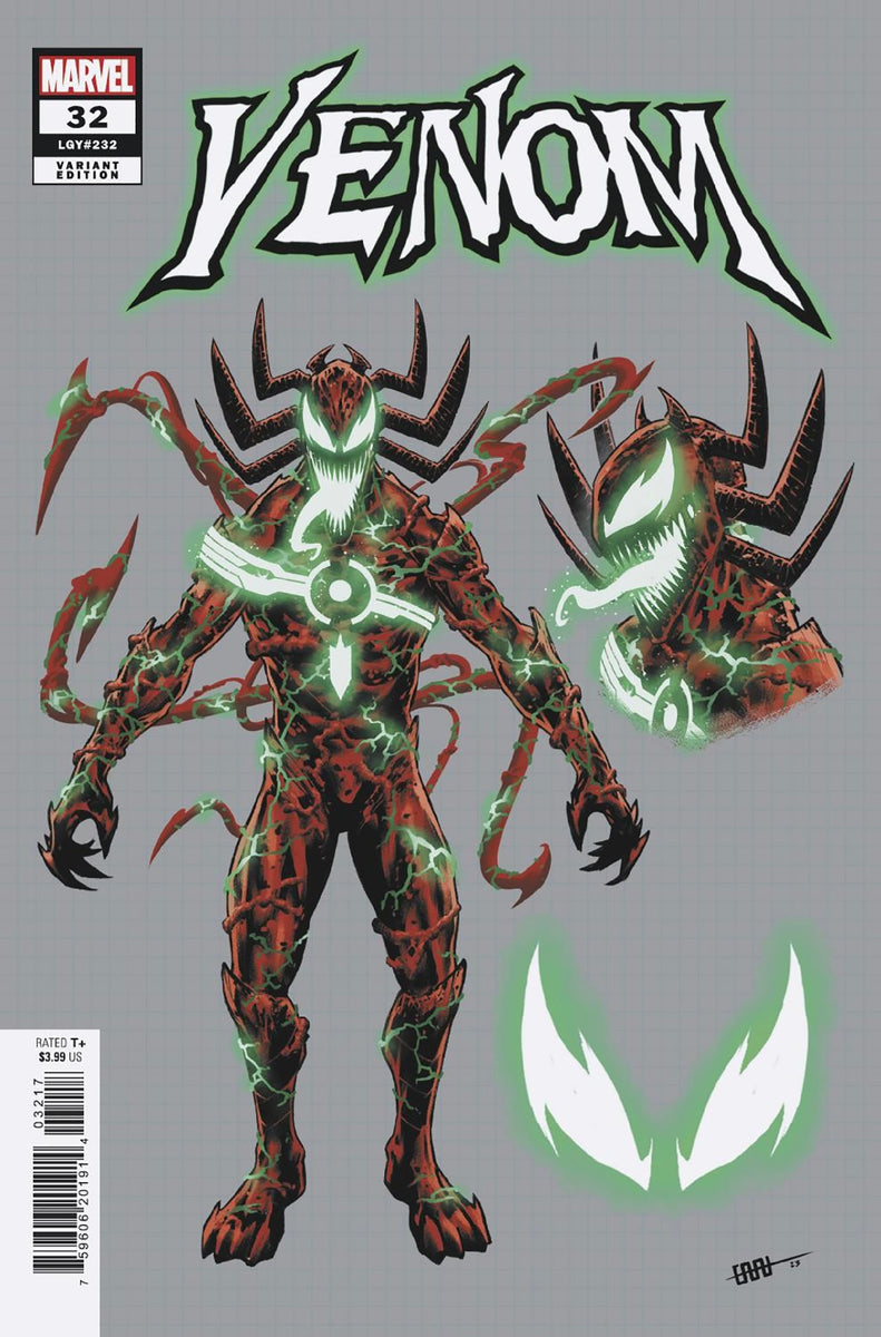 VENOM #32 CAFU 1:10 Design Ratio Variant – The 616 Comics