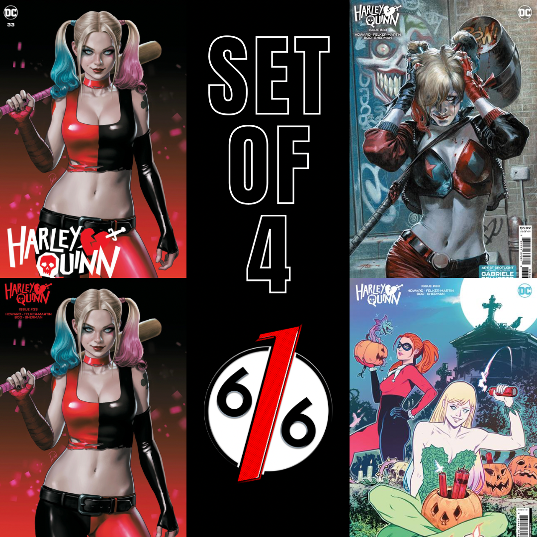 HARLEY QUINN #33 SET TALAVERA & WIJNGAARD 1:25 & DELL'OTTO Variant
