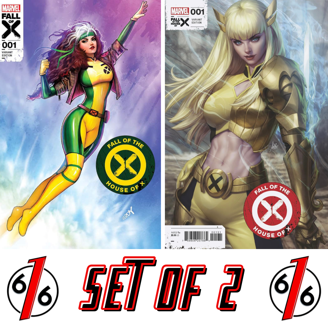 FALL OF THE HOUSE OF X #1 SZERDY ROGUE & ARTGERM MAGIK Variant Set