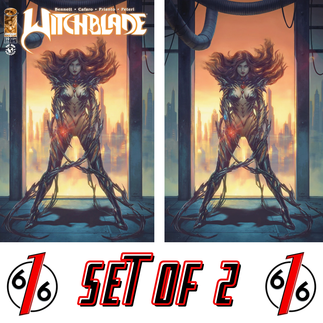WITCHBLADE #19 TIAGO DA SILVA 616 COMICS Absolute Batman #1 Homage