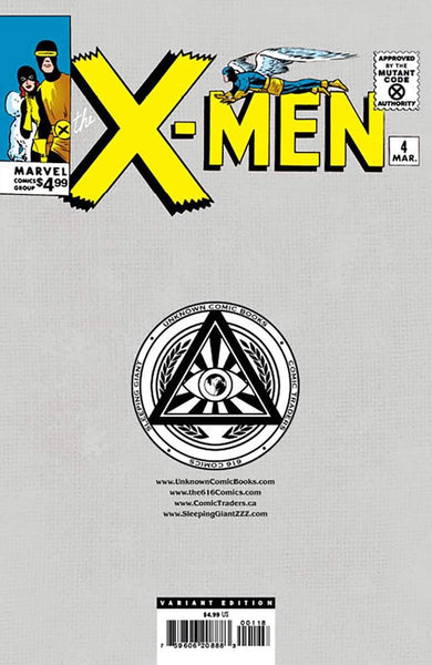 UNCANNY X-MEN #4 FACSIMILE DERRICK CHEW & JACK KIRBY Variant Set