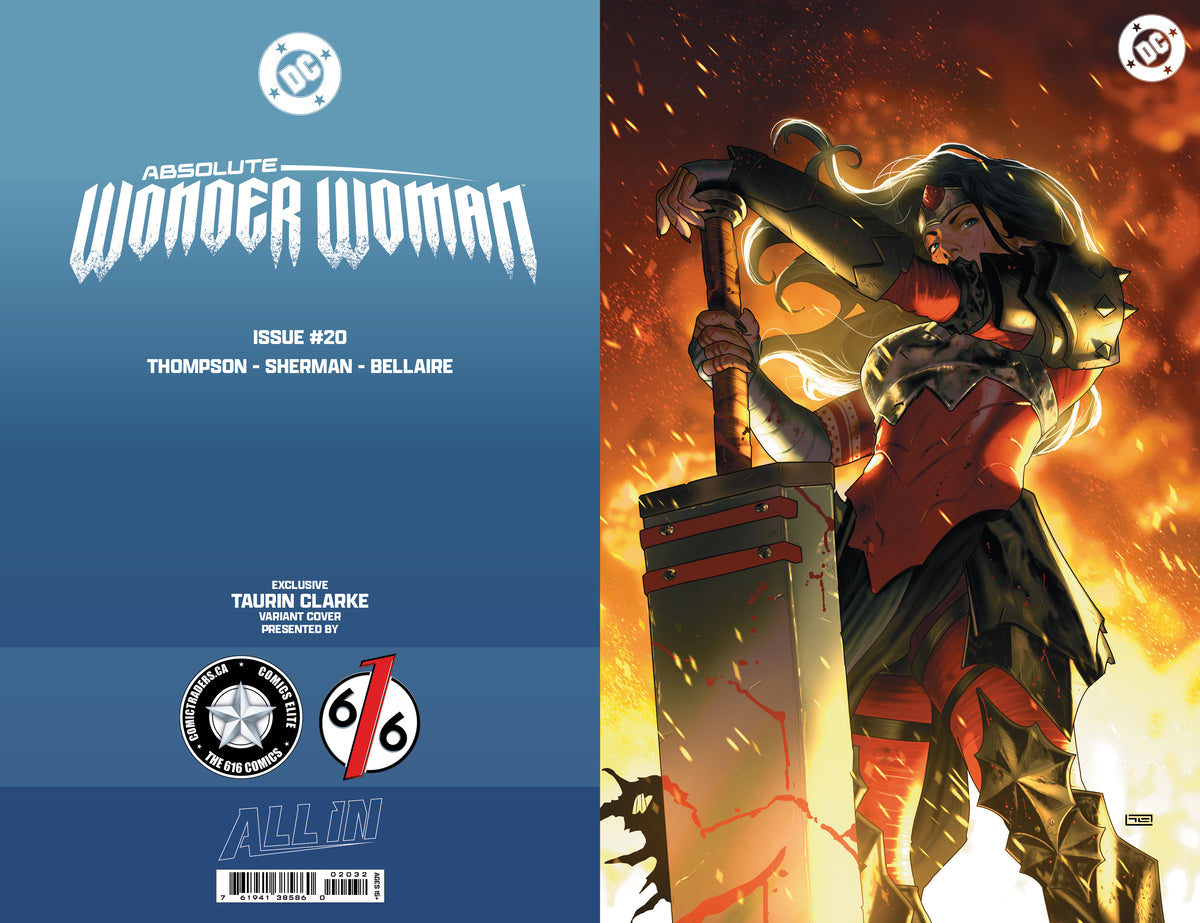 ABSOLUTE WONDER WOMAN #20 TAURIN CLARKE 616 COMICS Virgin Variant