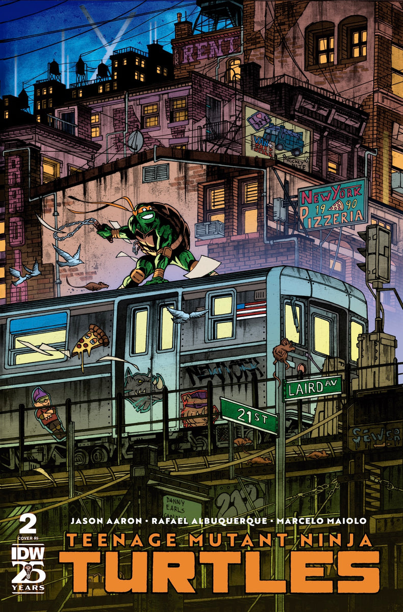 【だだだくん★】ルンバi2 TEENAGE MUTANT NINJA TURTLES 2024 #2 DANNY EARLS 1:25 Ratio