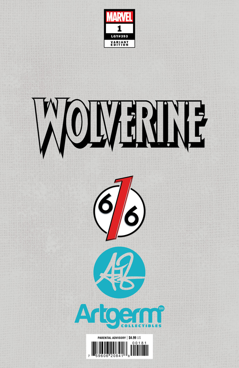 WOLVERINE #1 KENDRICK KUNKKA LIM 616 Virgin Variant LTD 1000 – The