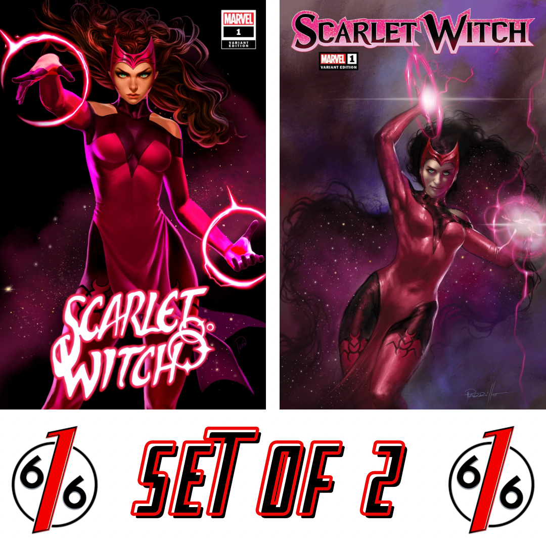 SCARLET WITCH #1 IVAN TALAVERA & LUCIO PARRILLO 616 Variant Set