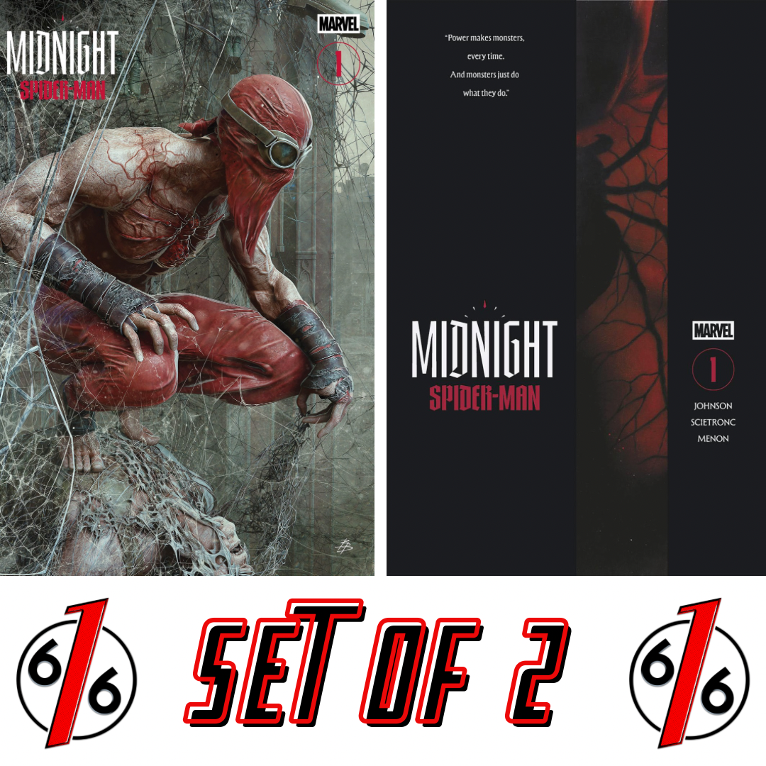 MIDNIGHT SPIDER-MAN #1 BJORN BARENDS 616 Variant & STEVE BEACH Cvr