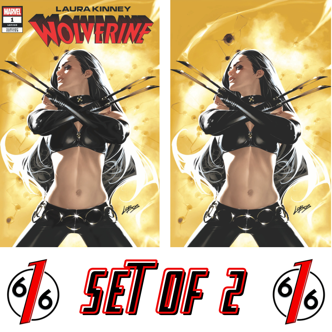 LAURA KINNEY WOLVERINE #1 LOBOS 616 Trade Dress & Virgin Variant