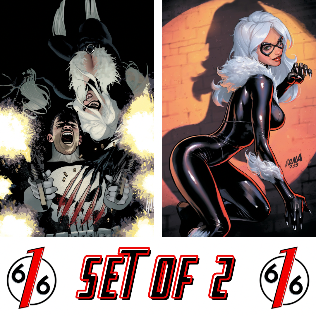 BLACK CAT #6 & 11 DAVID NAKAYMA & ADAM HUGHES 616 Virgin Variant
