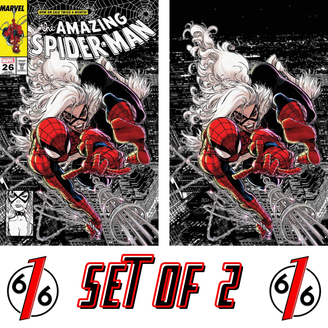 AMAZING SPIDER-MAN 26 KAARE ANDREWS BLACK CAT Trade & Virgin