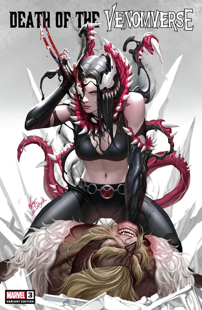 DEATH OF THE VENOMVERSE #3 INHYUK LEE Venomized X-23 Trade Dress
