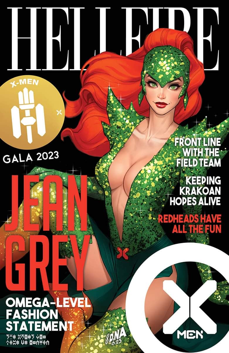 JEAN GREY #1 DAVID NAKAYAMA Hellfire Gala Trade Dress Variant JEAN GREY #1 DAVID NAKAYAMA Hellfire Gala Trade Dress Variant