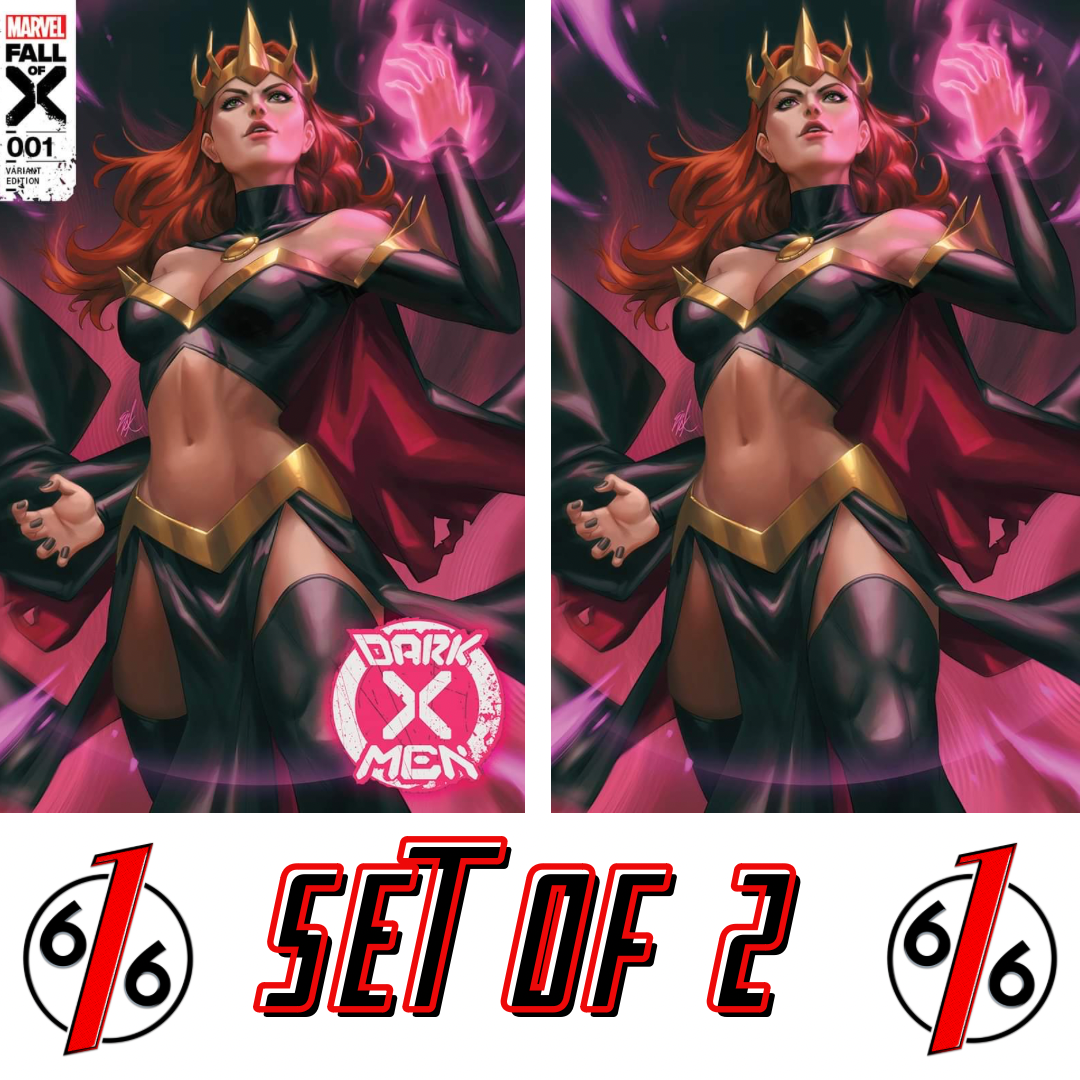 DARK X-MEN #1 EJIKURE Trade Dress & Virgin Variant GOBLIN QUEEN