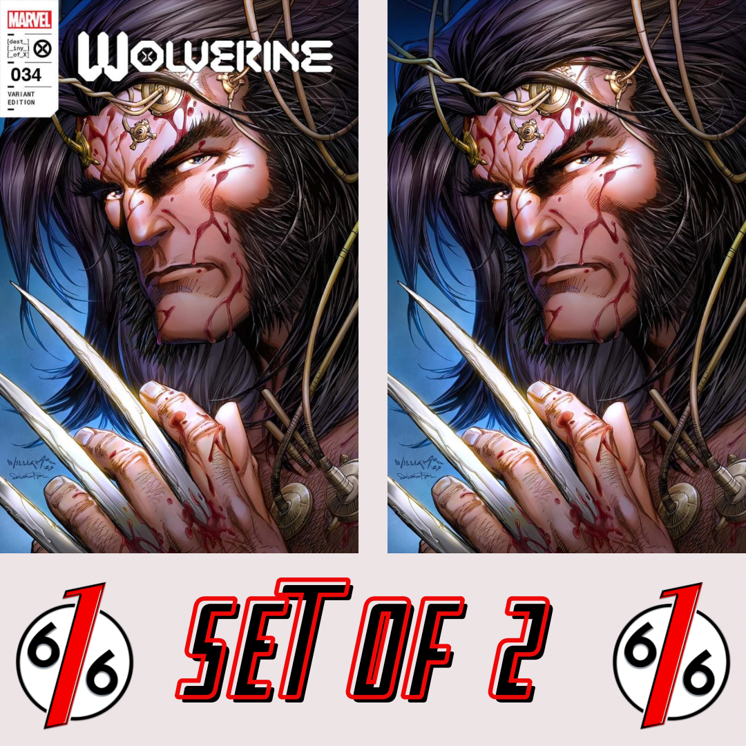 WOLVERINE #34 SCOTT WILLIAMS Trade Dress & Virgin Variant Set