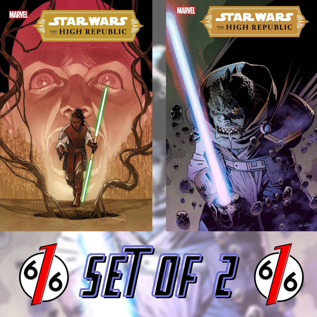 STAR WARS THE HIGH REPUBLIC #3 SET OF 2 Main Cover \u0026 Walker 1:25 Variant, image size:1080x1080
