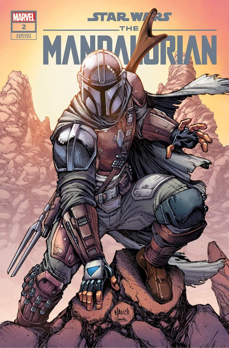 STAR WARS THE MANDALORIAN 1-8 Trade Dress Variant Mega Set – The