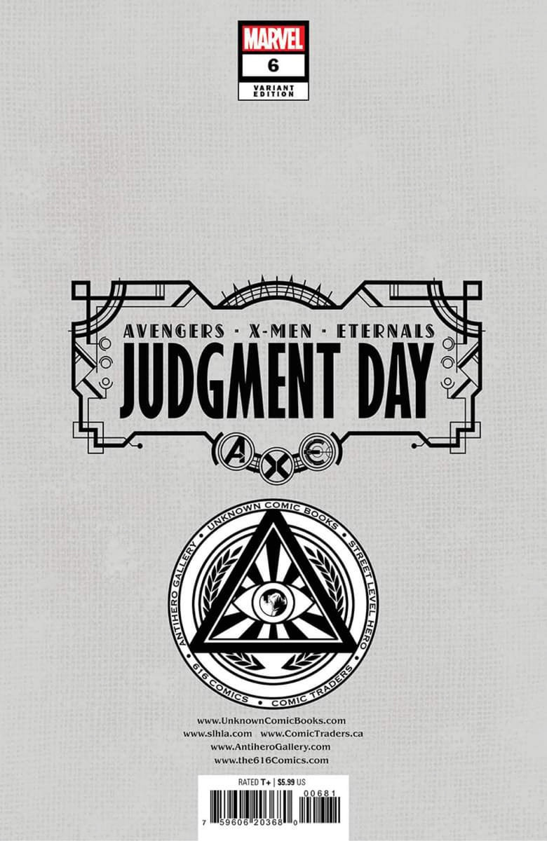 AXE JUDGMENT DAY OMEGA #1 NAKAYAMA Virgin Variant PSYLOCKE – The