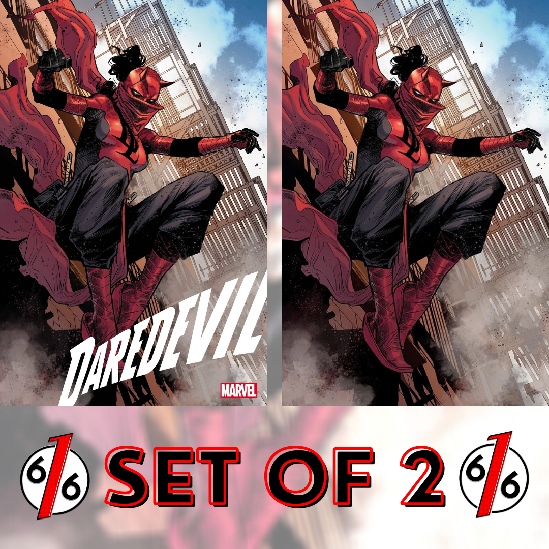 DAREDEVIL #25 SECOND PRINT SET OF 2 Trade & Virgin Variant Elektra