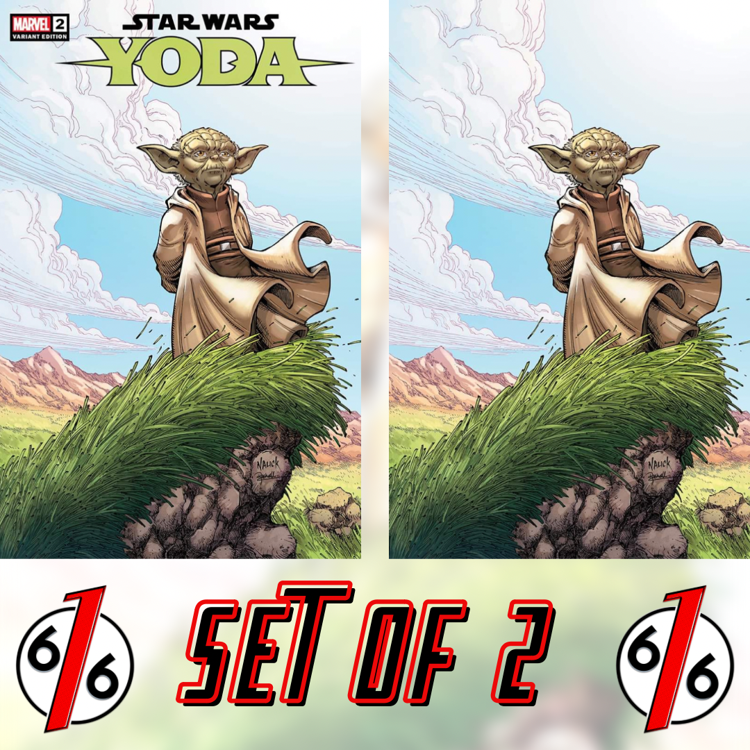 STAR WARS YODA #2 NAUCK Unknown 616 Trade Dress & Virgin Variant