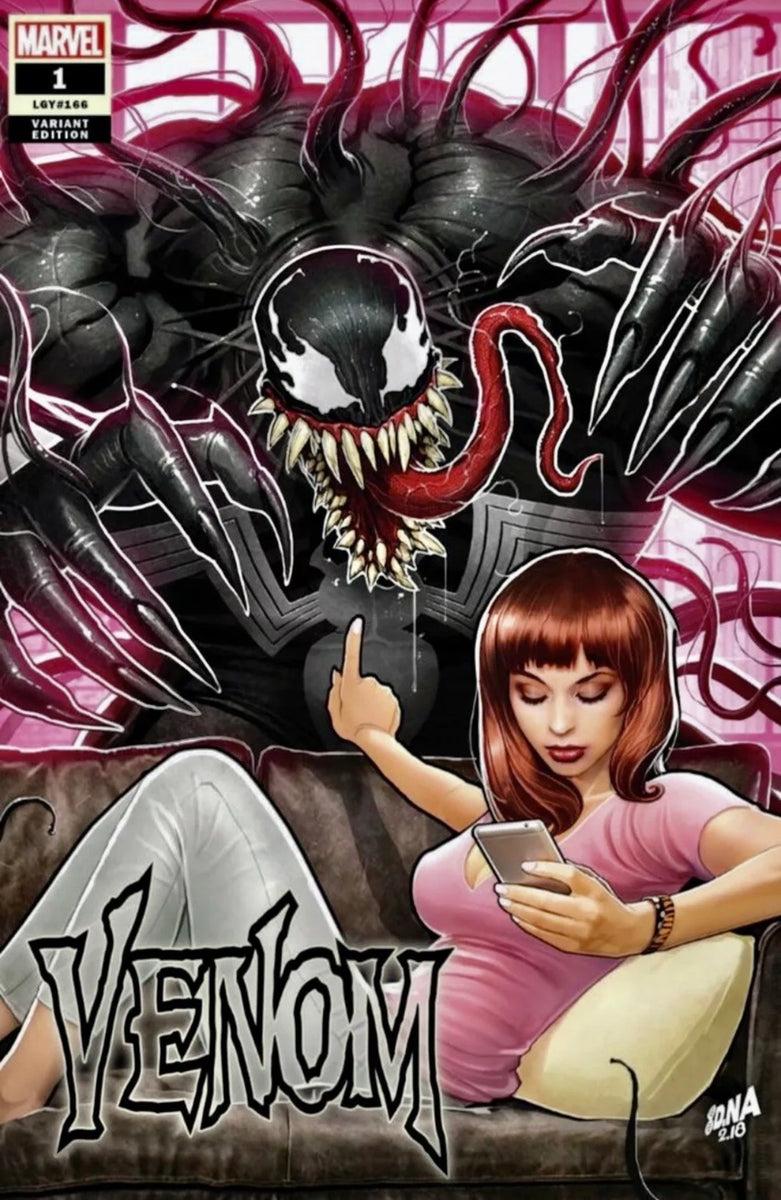 VENOM #1 DAVID NAKAYAMA Exclusive Trade Dress Variant Cover A Ltd