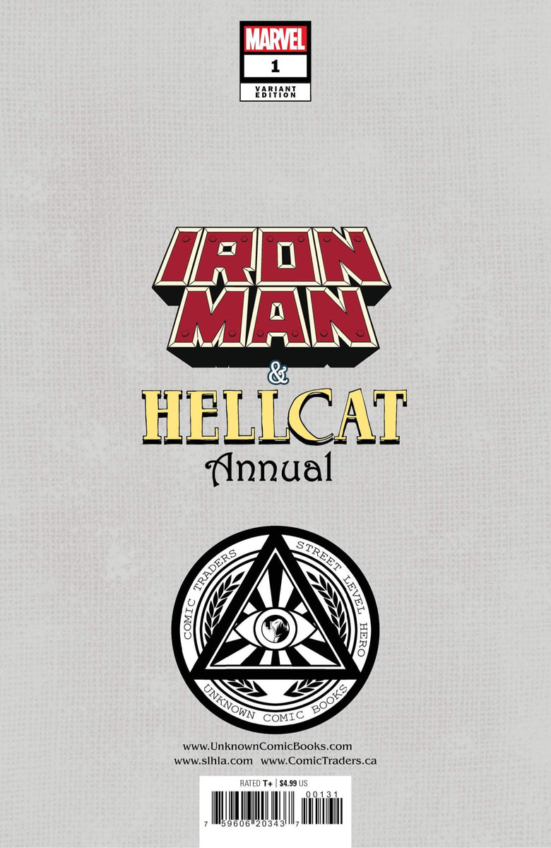 IRON MAN & HELLCAT ANNUAL #1 IVAN TAO Unknown 616 Trade Dress