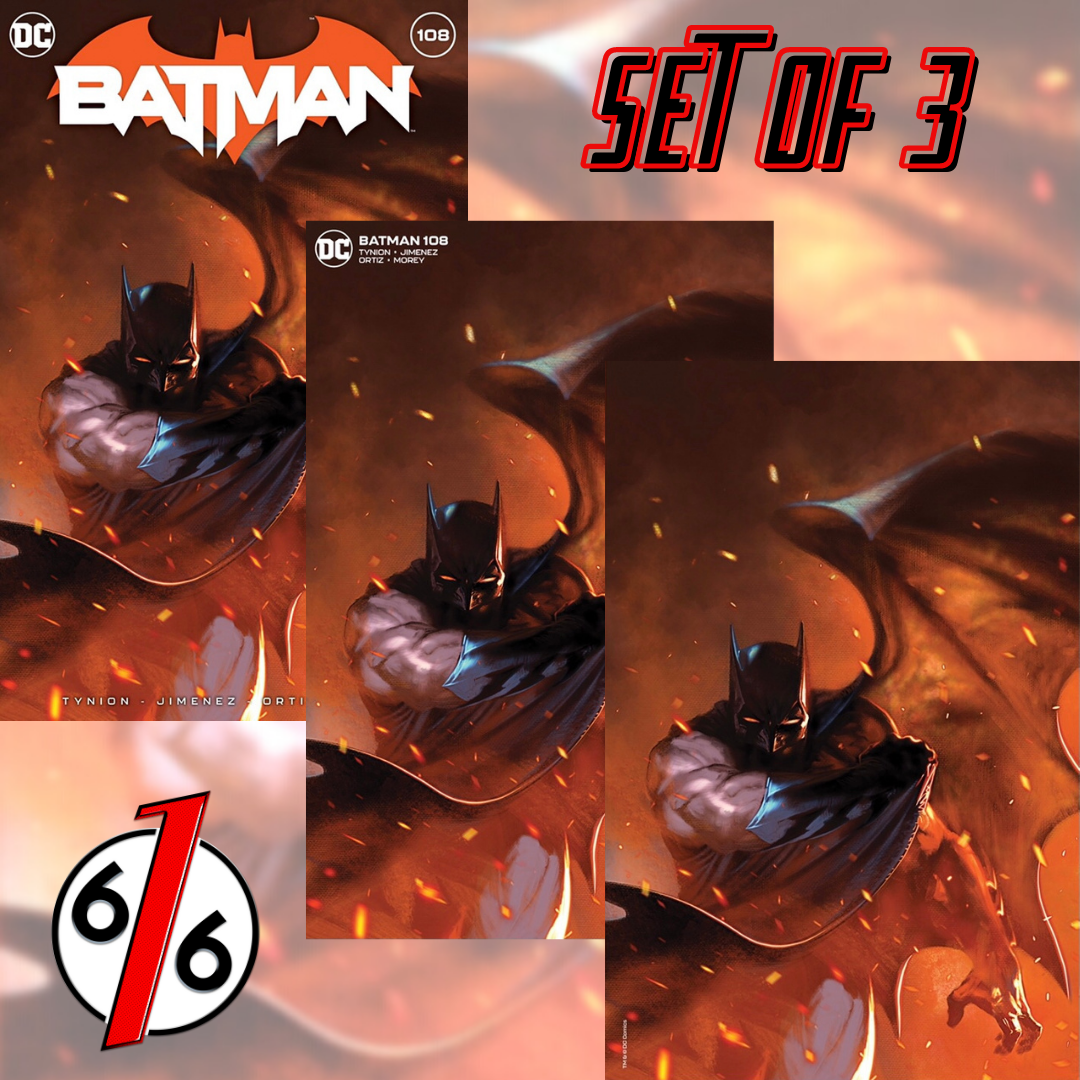 BATMAN　オーダー品 BATMAN #108 GABRIELE DELL'OTTO Variant Set of 3 Trade Dress