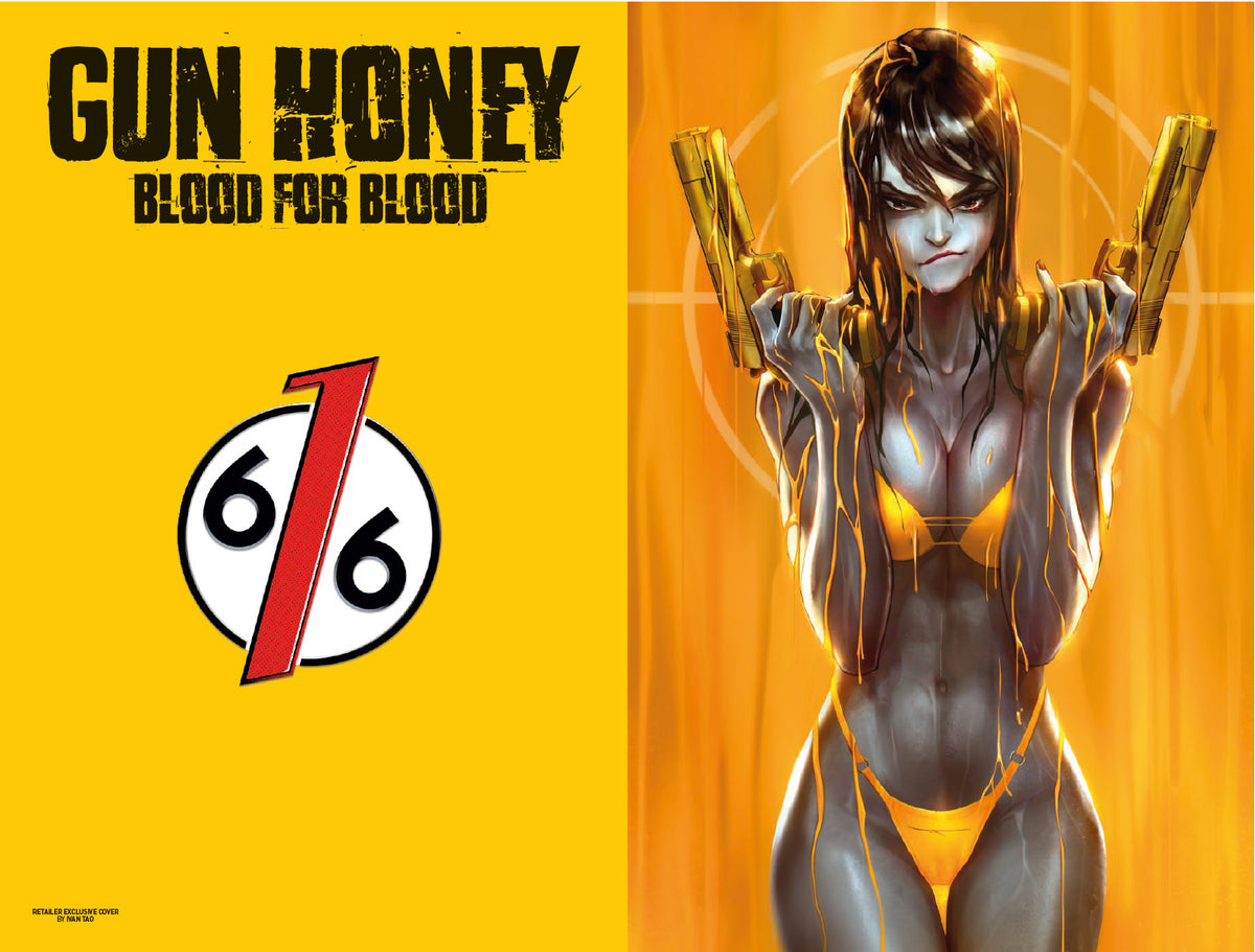 GUN HONEY BLOOD FOR BLOOD 3 IVAN TAO 616 Comics Virgin Variant – The