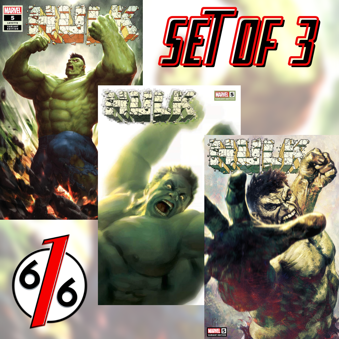 HULK #5 VARIANT SET MASTRAZZO & MIGUEL MERCADO & KUNKKA LIM LTD