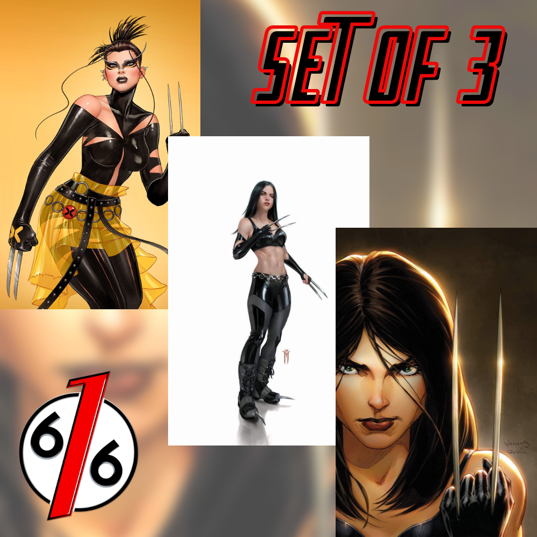 X-23 WOLVERINE SET DAVID NAKAYAMA & MIGUEL MERCADO & SCOTT X-23 WOLVERINE SET DAVID NAKAYAMA & MIGUEL MERCADO & SCOTT